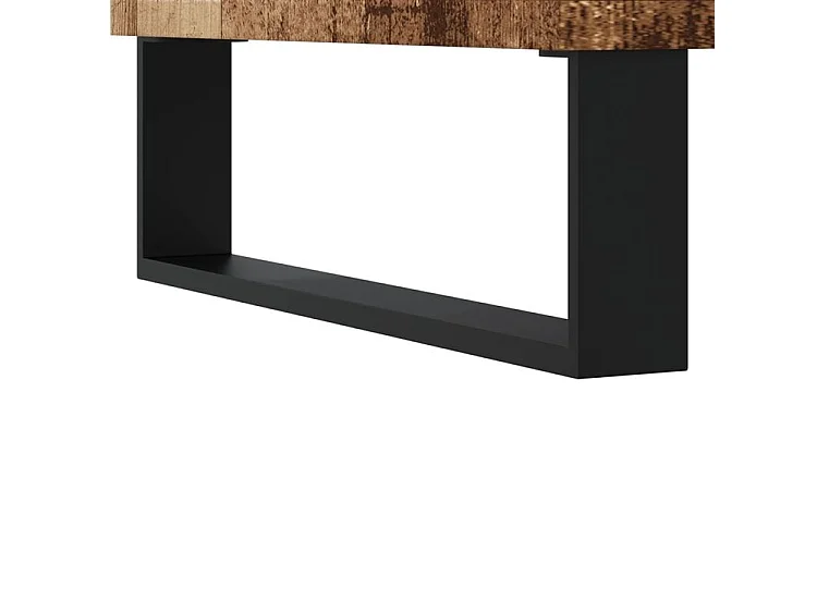 Buffet vieux bois 100x36x60 bois d'ingénierie