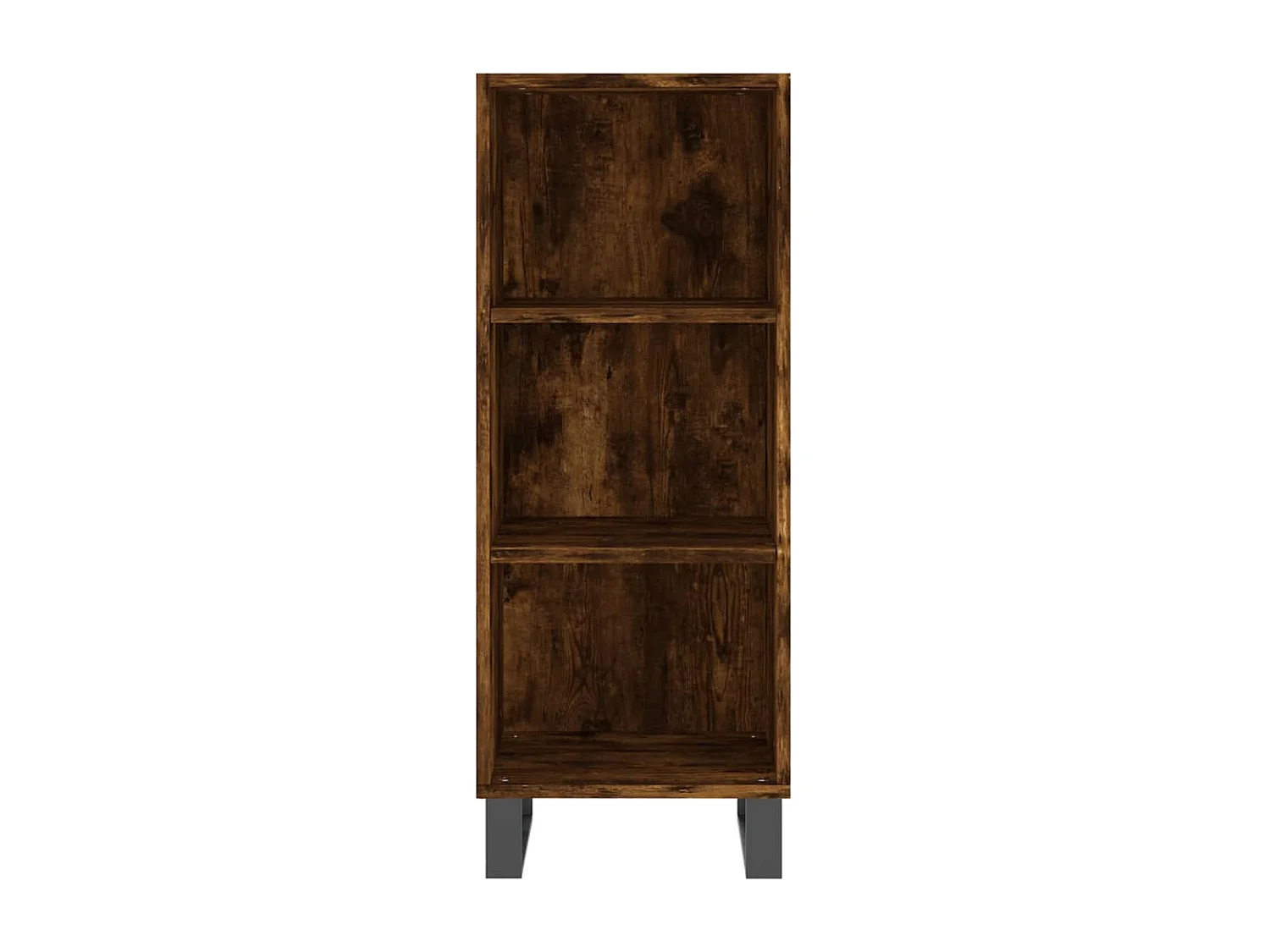 Buffet chêne fumé 34,5x32,5x90 bois d'ingénierie