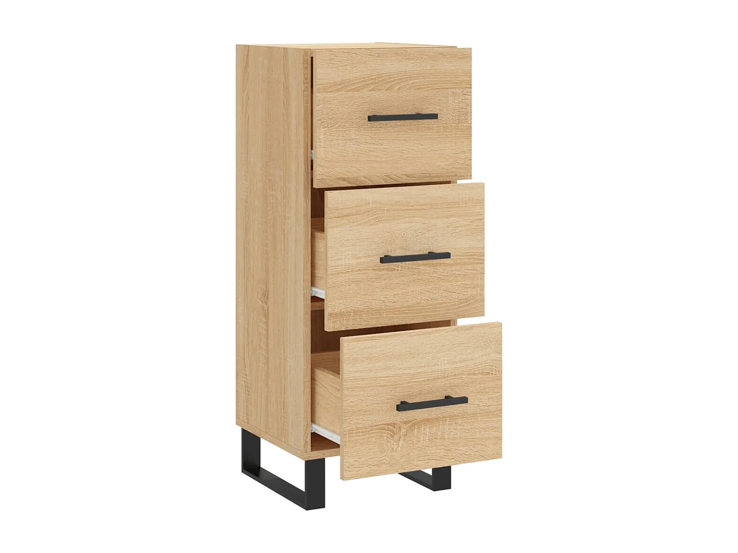 Buffet Chêne sonoma 34,5x34x90 Bois d'ingénierie