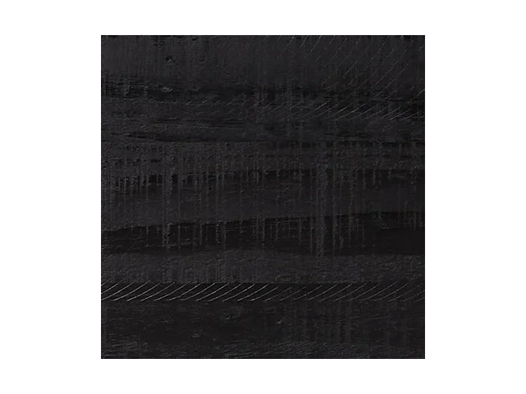 Buffet Noir 110x35x70 Bois de pin massif