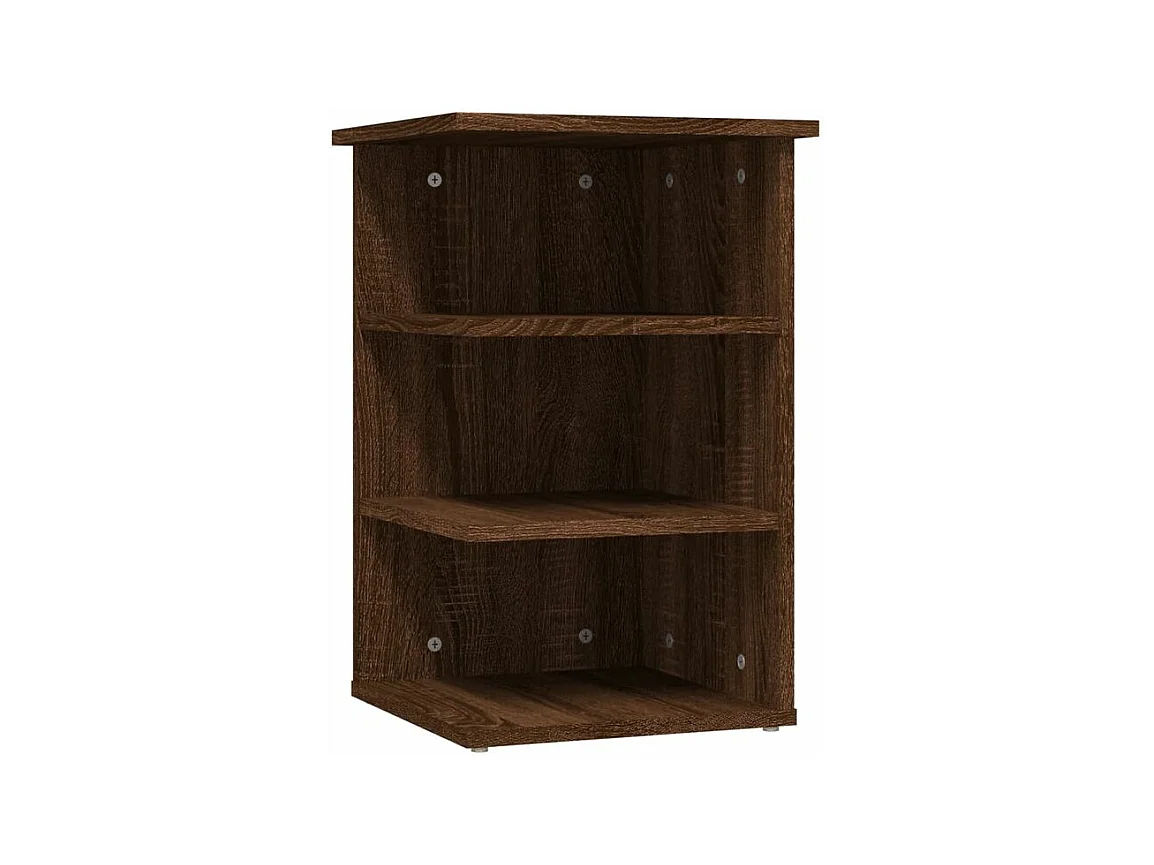 Armoire latérale Chêne marron 35x35x55 Bois d'ingénierie