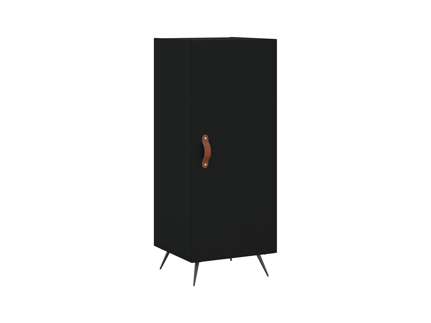 Buffet Noir 34,5x34x90 Bois d'ingénierie