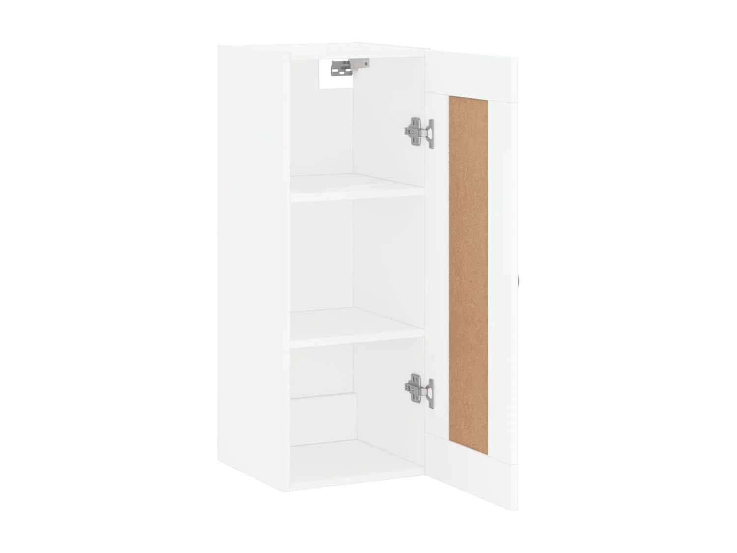 Armoire murale blanc 34,5x34x90 bois d'ingénierie