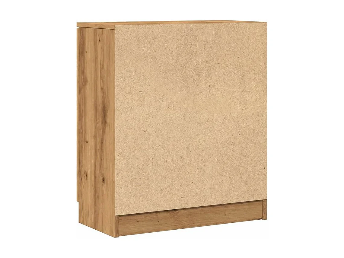 Buffet chêne artisanal 60x30x70 bois d'ingénierie