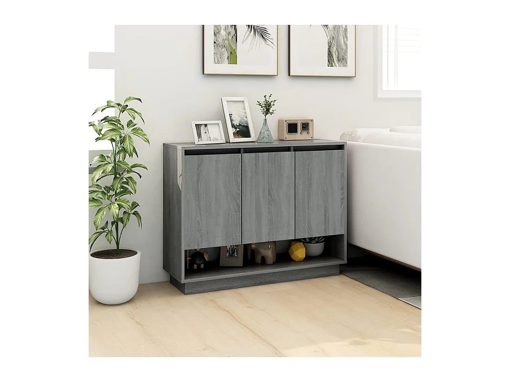 Buffet Sonoma gris 97x31x75