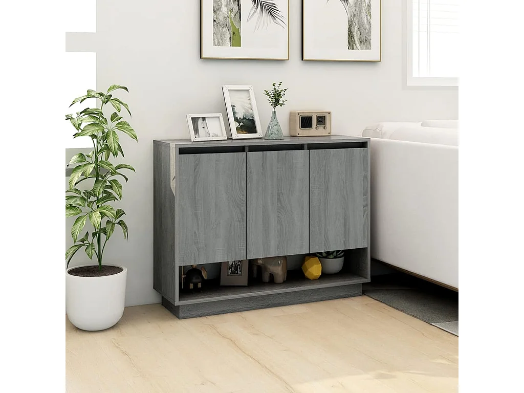 Buffet Sonoma gris 97x31x75