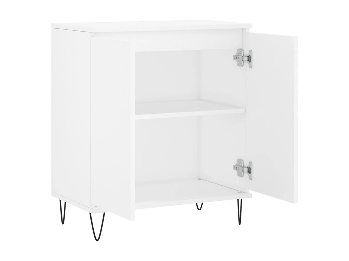 Buffet Blanc 60x35x70 Bois d'ingénierie