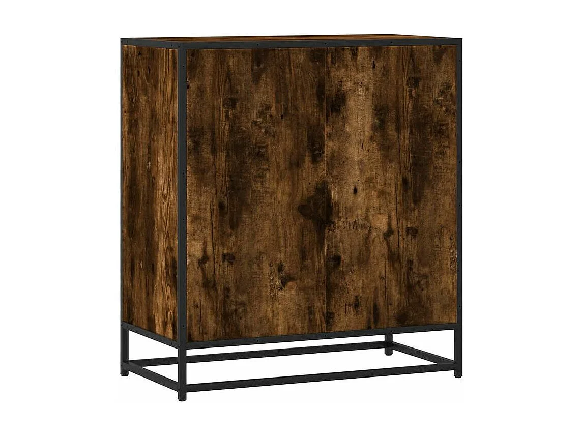 Buffet chêne fumé 68x35x76 bois d'ingénierie