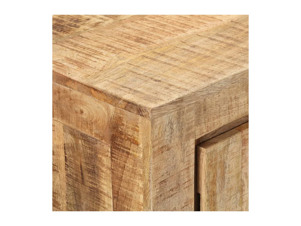 Buffet 175x40x75 Bois de manguier brut