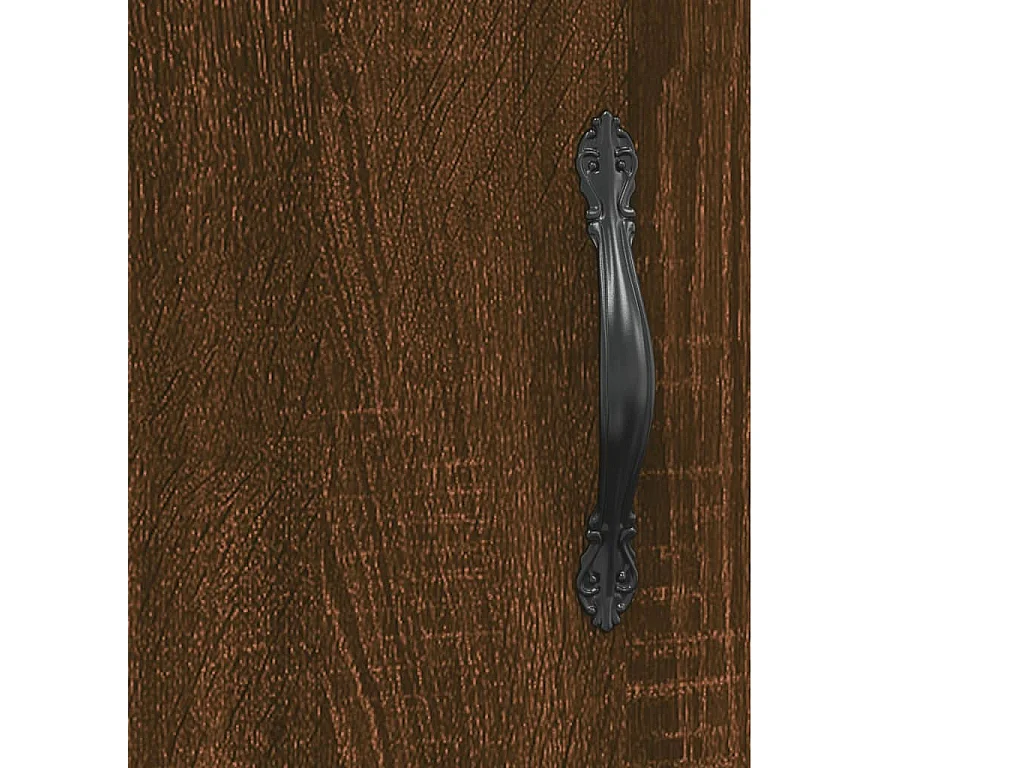 Buffet Chêne marron 34,5x34x90 Bois d'ingénierie