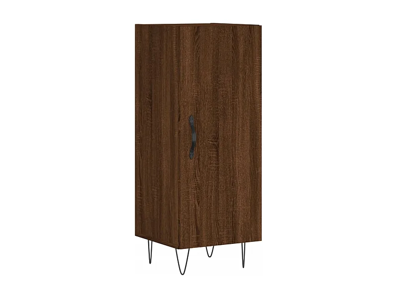 Buffet Chêne marron 34,5x34x90 Bois d'ingénierie