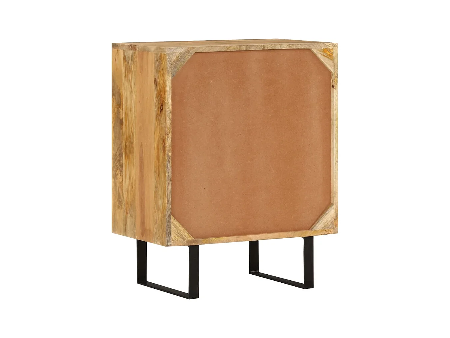 Buffet avec 2 portes 55x35x70 bois massif de manguier