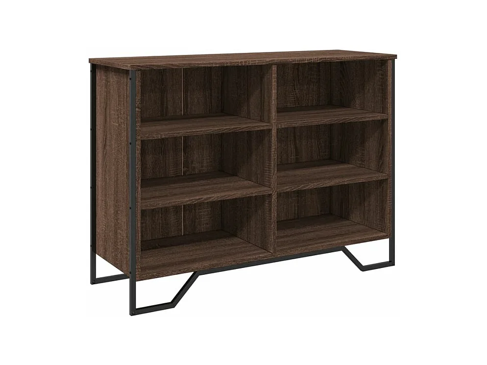 Buffet chêne marron 101x35,5x74,5 bois d'ingénierie