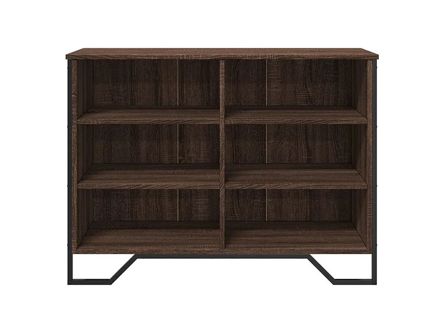 Buffet chêne marron 101x35,5x74,5 bois d'ingénierie