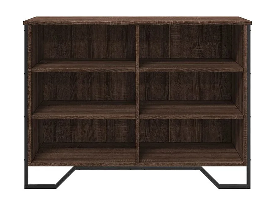 Buffet chêne marron 101x35,5x74,5 bois d'ingénierie