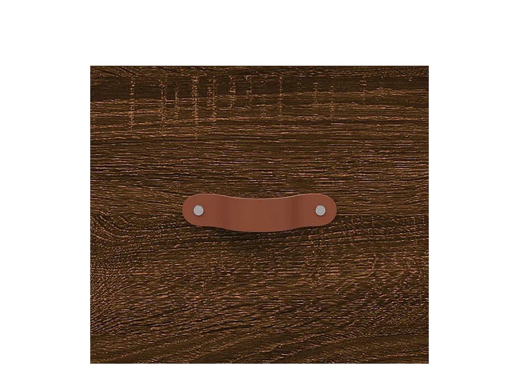 Buffet chêne marron 100x36x60 bois d'ingénierie