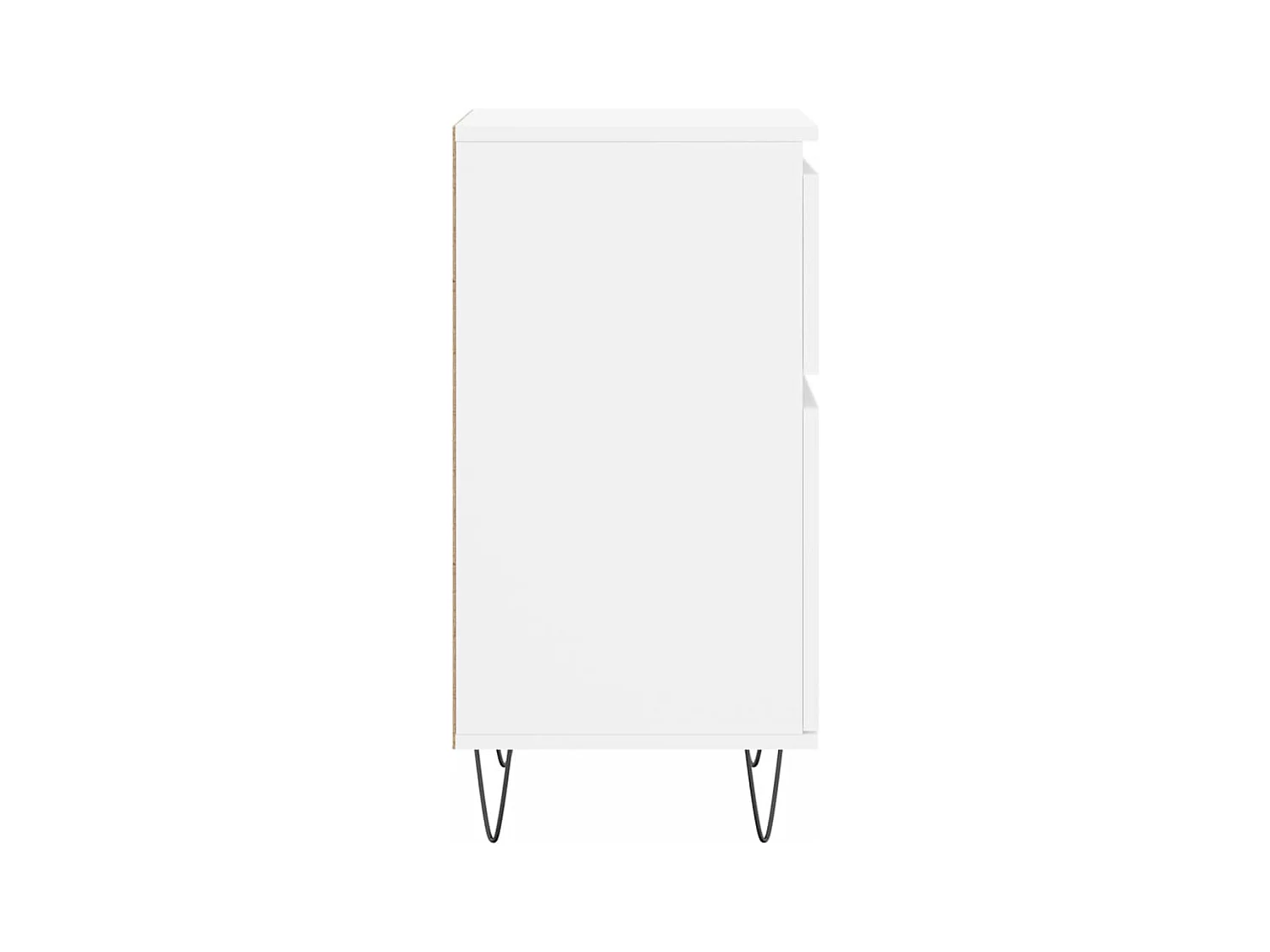 Buffet blanc 40x35x70 bois d’ingénierie