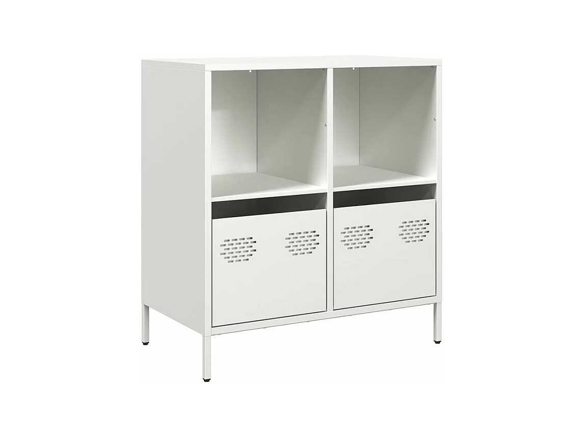 Buffet blanc 68x39x73,5 acier laminé à froid