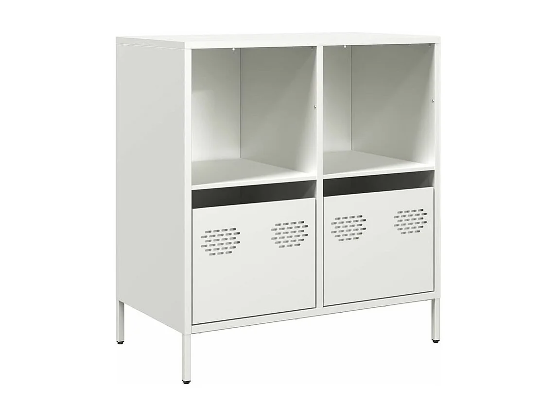 Buffet blanc 68x39x73,5 acier laminé à froid