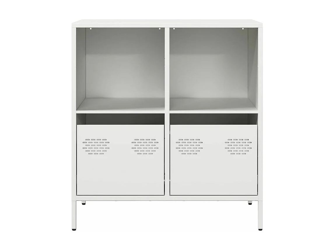 Buffet blanc 68x39x73,5 acier laminé à froid