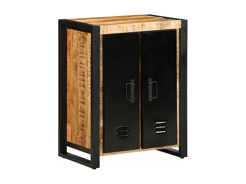 Buffet 55x35x70 bois de manguier brut massif