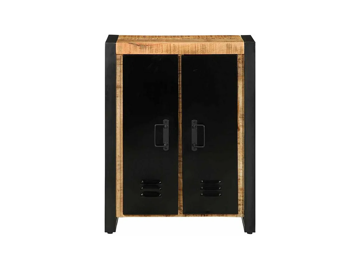 Buffet 55x35x70 bois de manguier brut massif