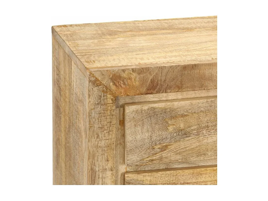 Buffet 5 tiroirs manguier massif clair Walker