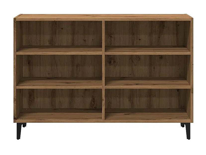 Buffet chêne artisanal 103,5x35x70 bois d'ingénierie