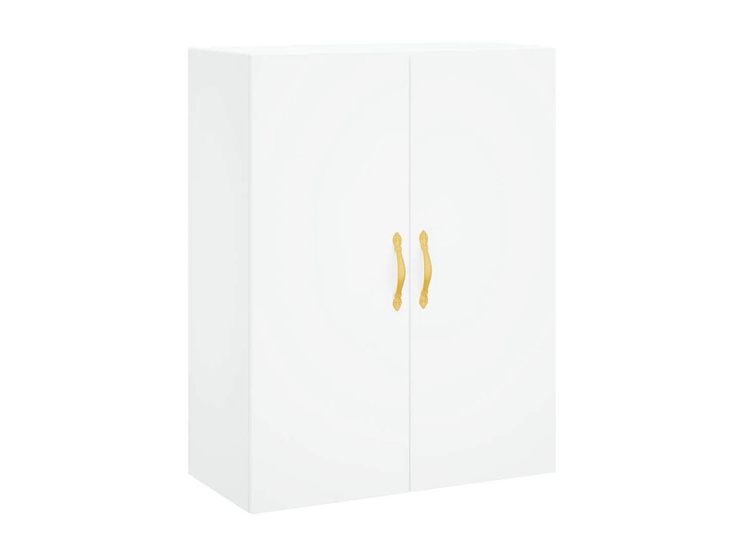 Armoires murales 2 pcs blanc 69,5x34x90