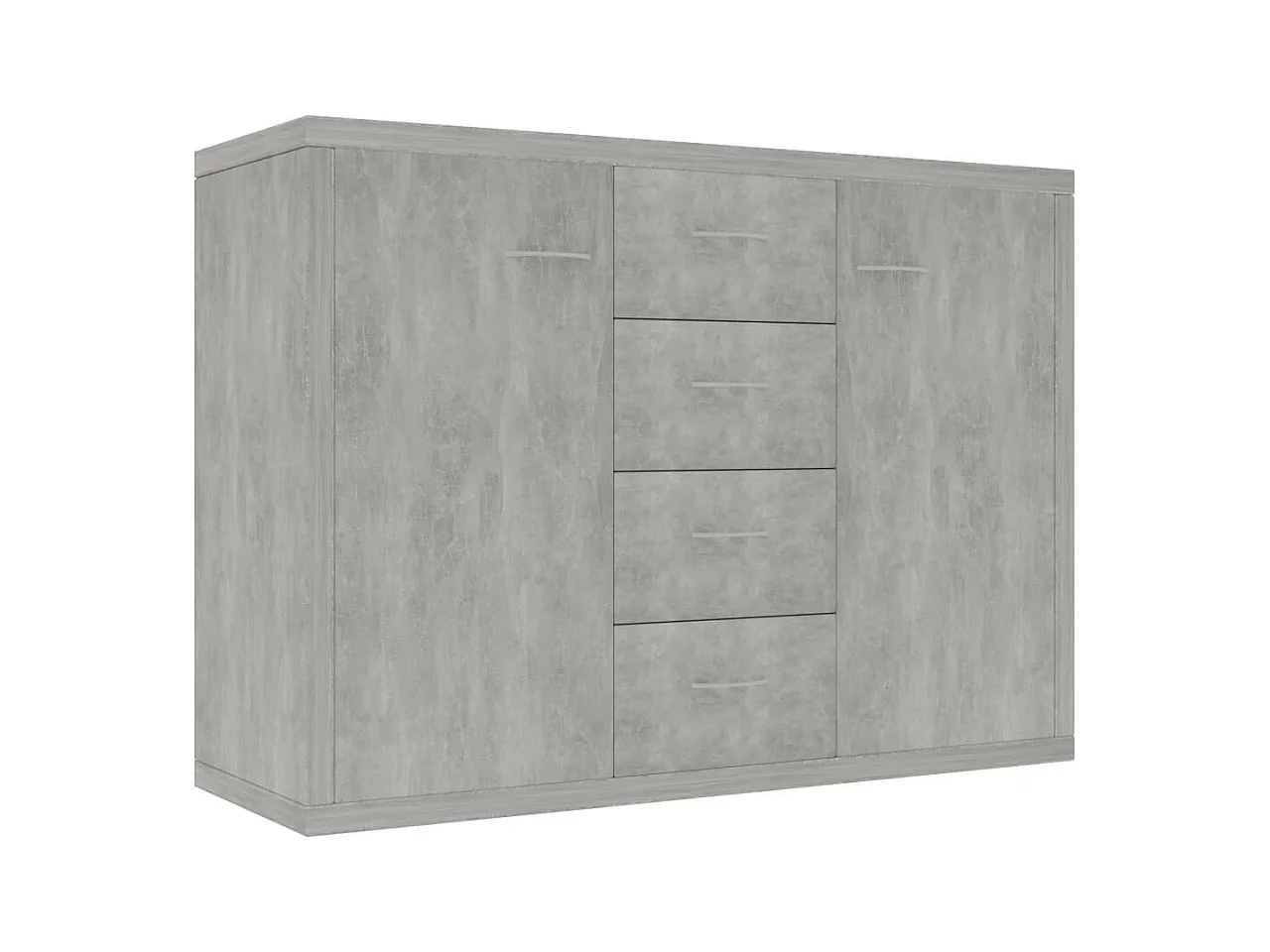 Buffet Gris béton 88x30x65