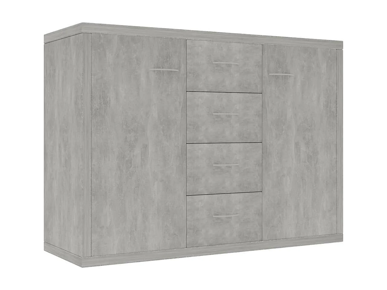 Buffet Gris béton 88x30x65