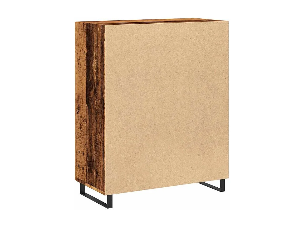 Buffet vieux bois 69,5x34x90 bois d'ingénierie