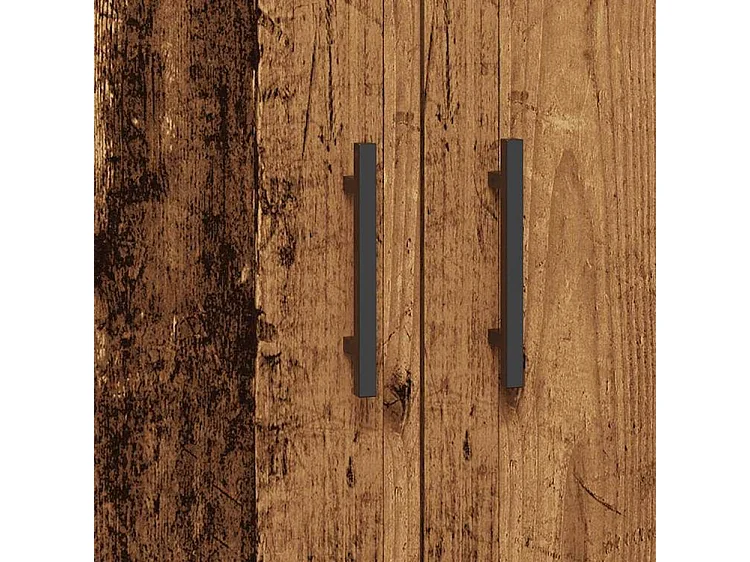 Buffet vieux bois 69,5x34x90 bois d'ingénierie