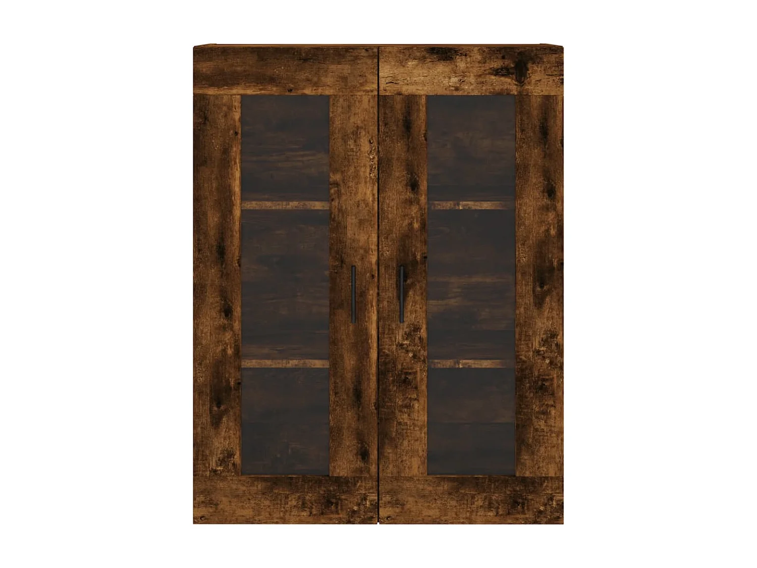 Armoire murale chêne fumé 69,5x34x90