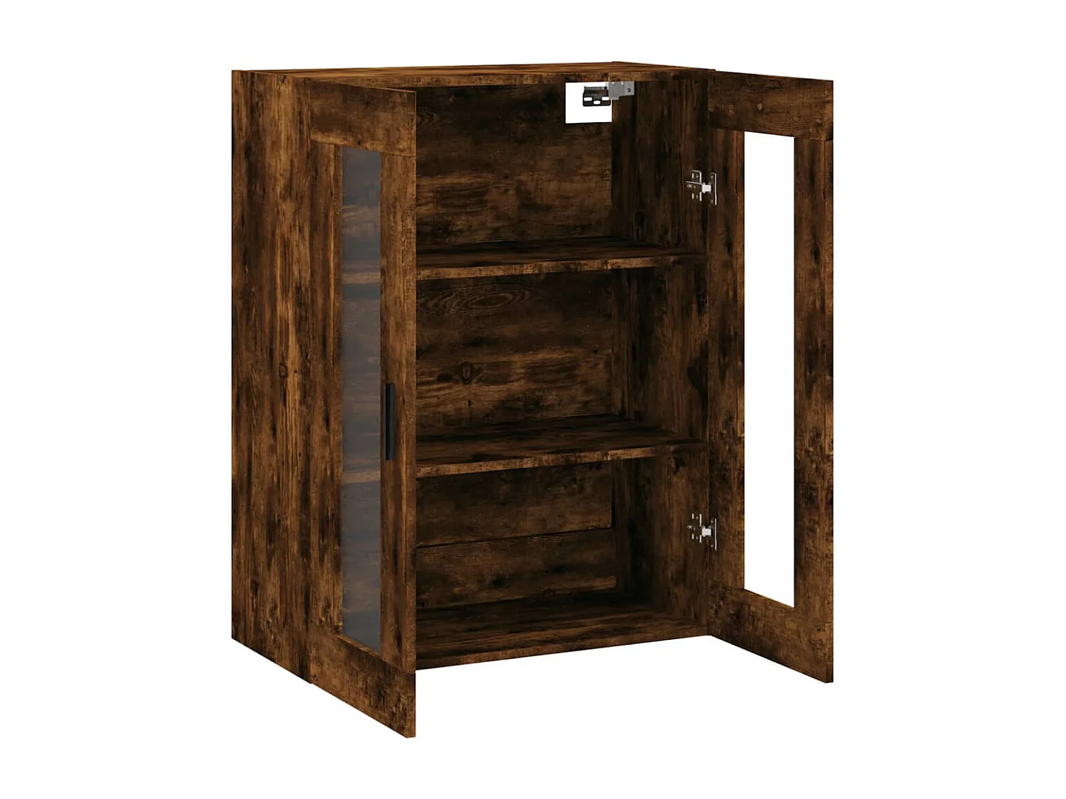 Armoire murale chêne fumé 69,5x34x90