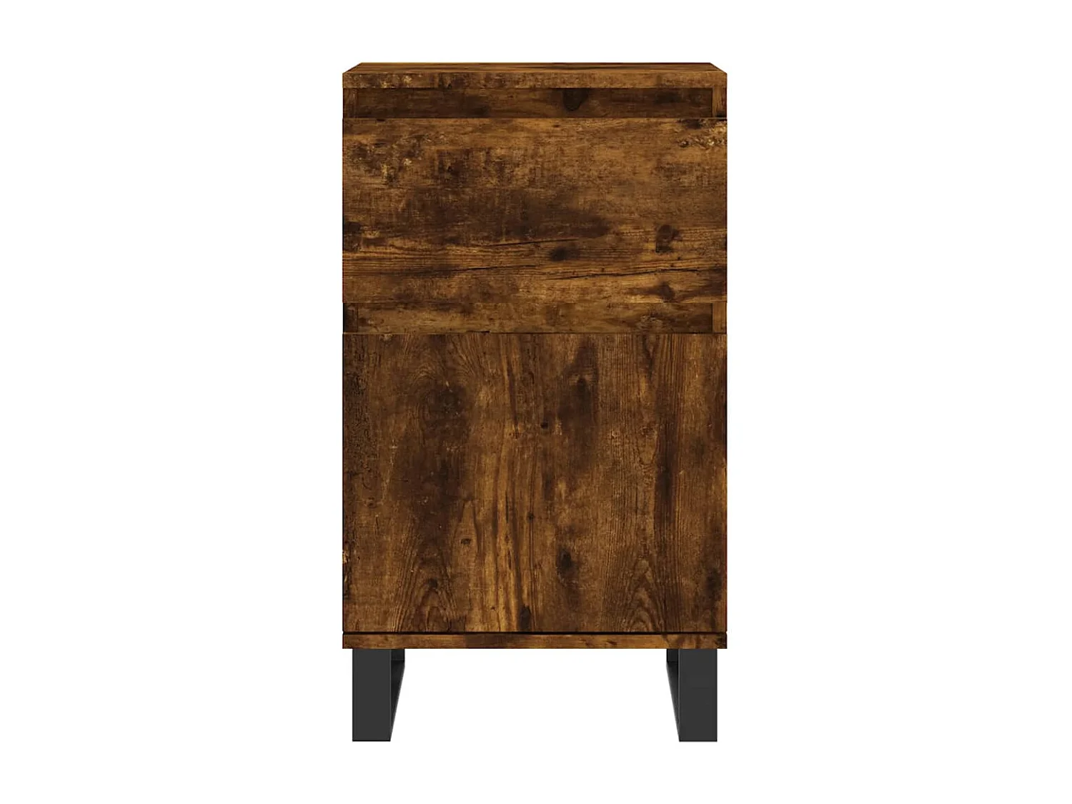 Buffets 2 pcs chêne fumé 40x35x70 bois d'ingénierie