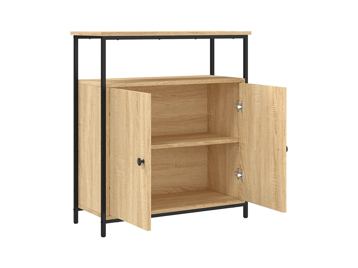 Buffet chêne sonoma 70x30x80 bois d'ingénierie