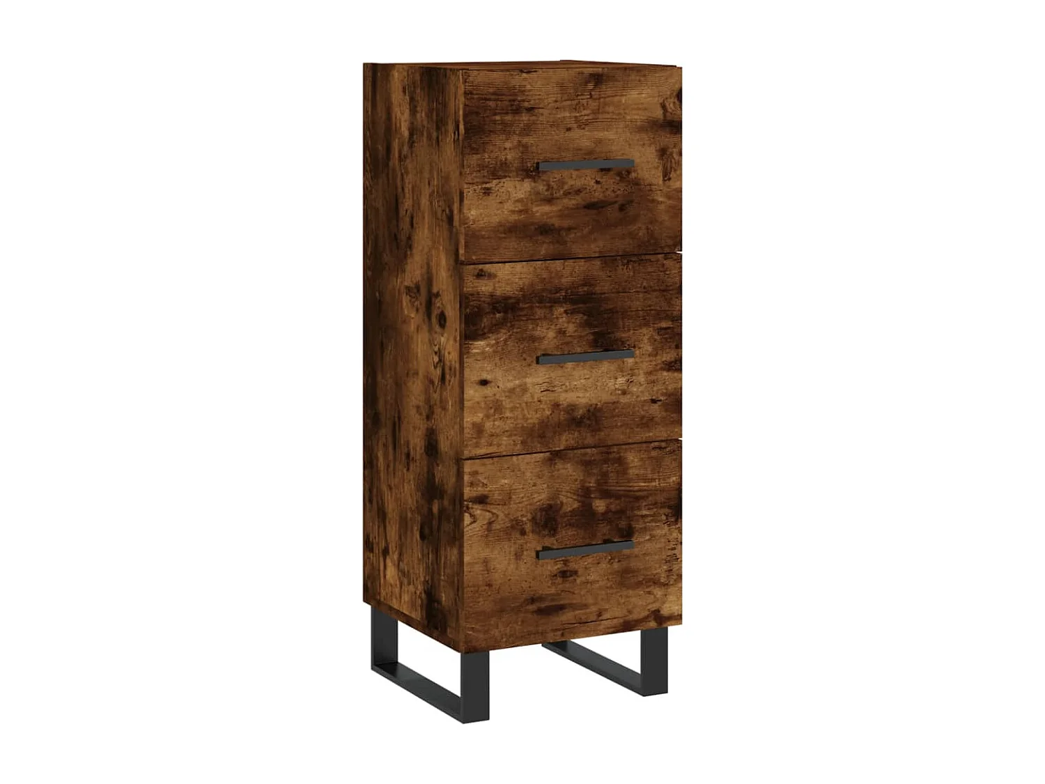 Buffet Chêne fumé 34,5x34x90 Bois d'ingénierie