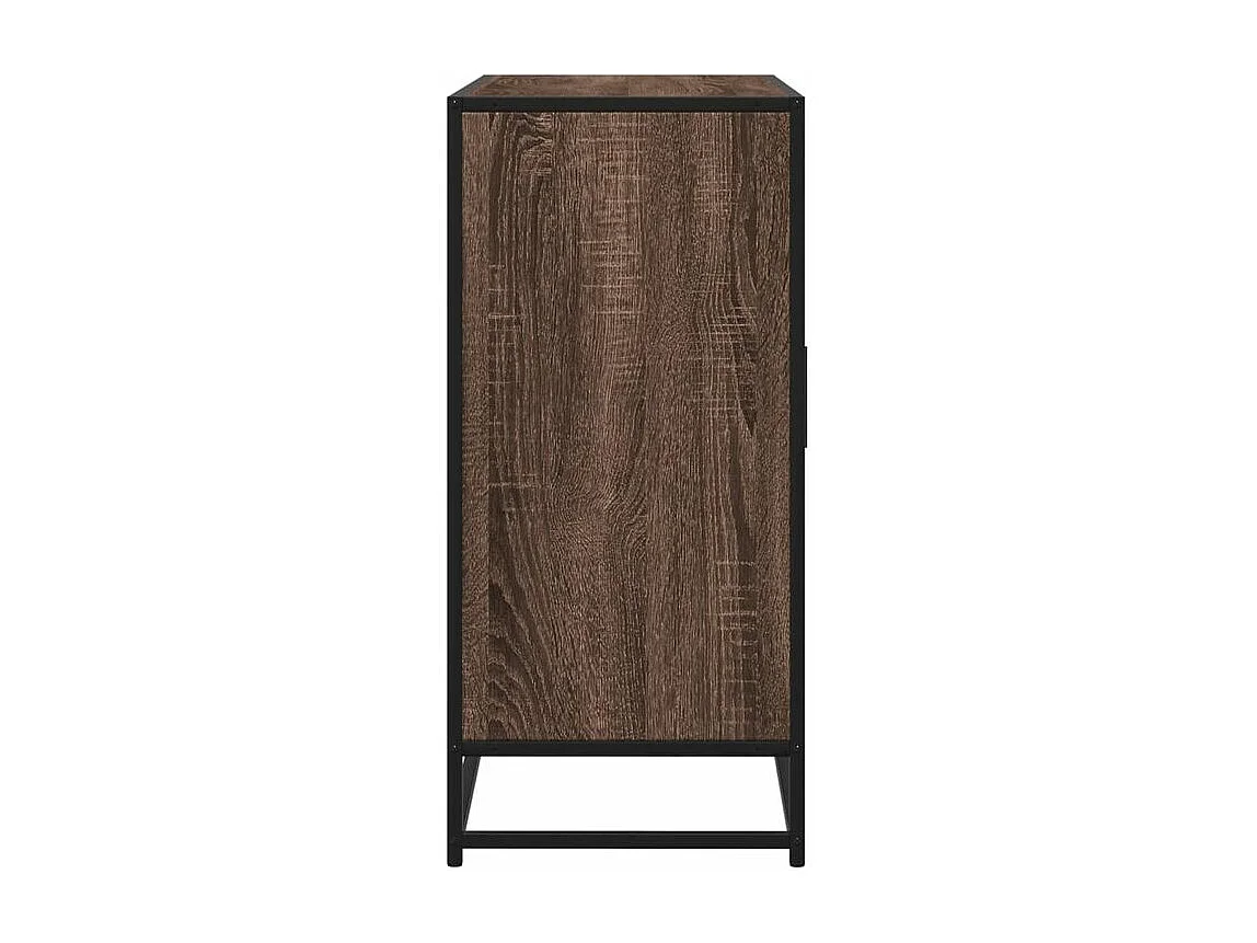 Buffet chêne marron 92x35x76 Bois d'ingénierie