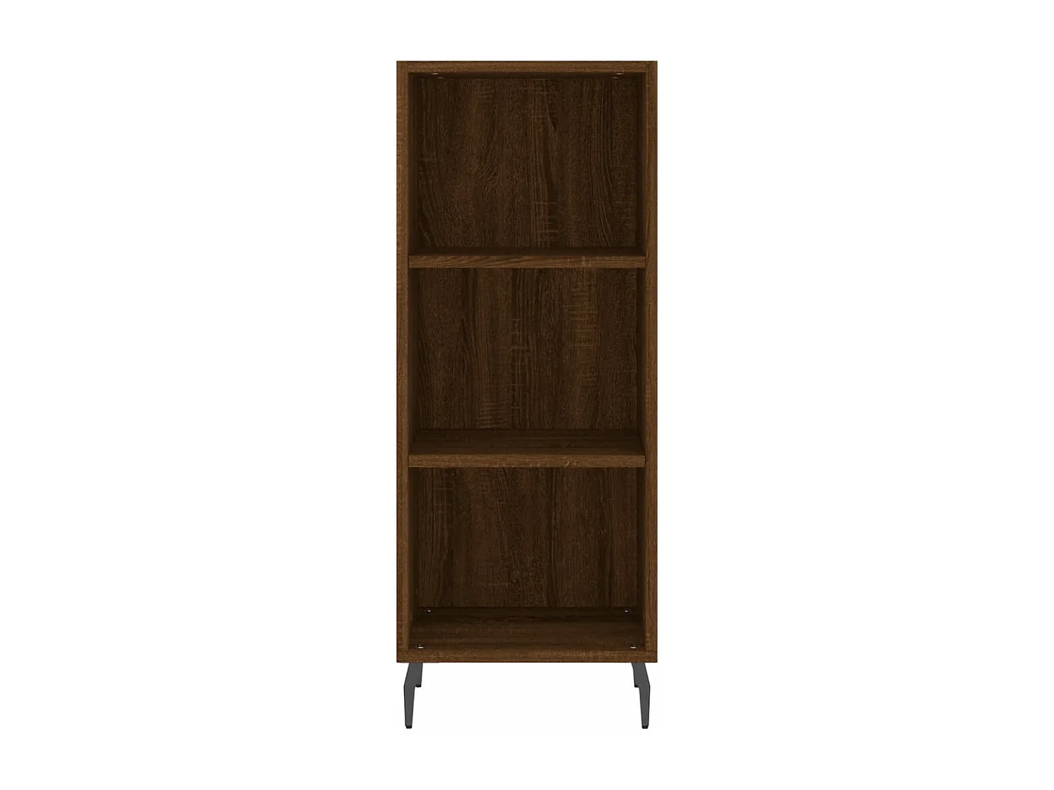 Buffet chêne marron 34,5x32,5x90 bois d'ingénierie