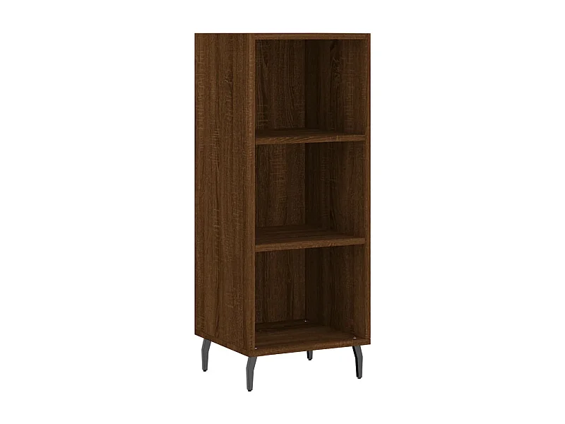 Buffet chêne marron 34,5x32,5x90 bois d'ingénierie