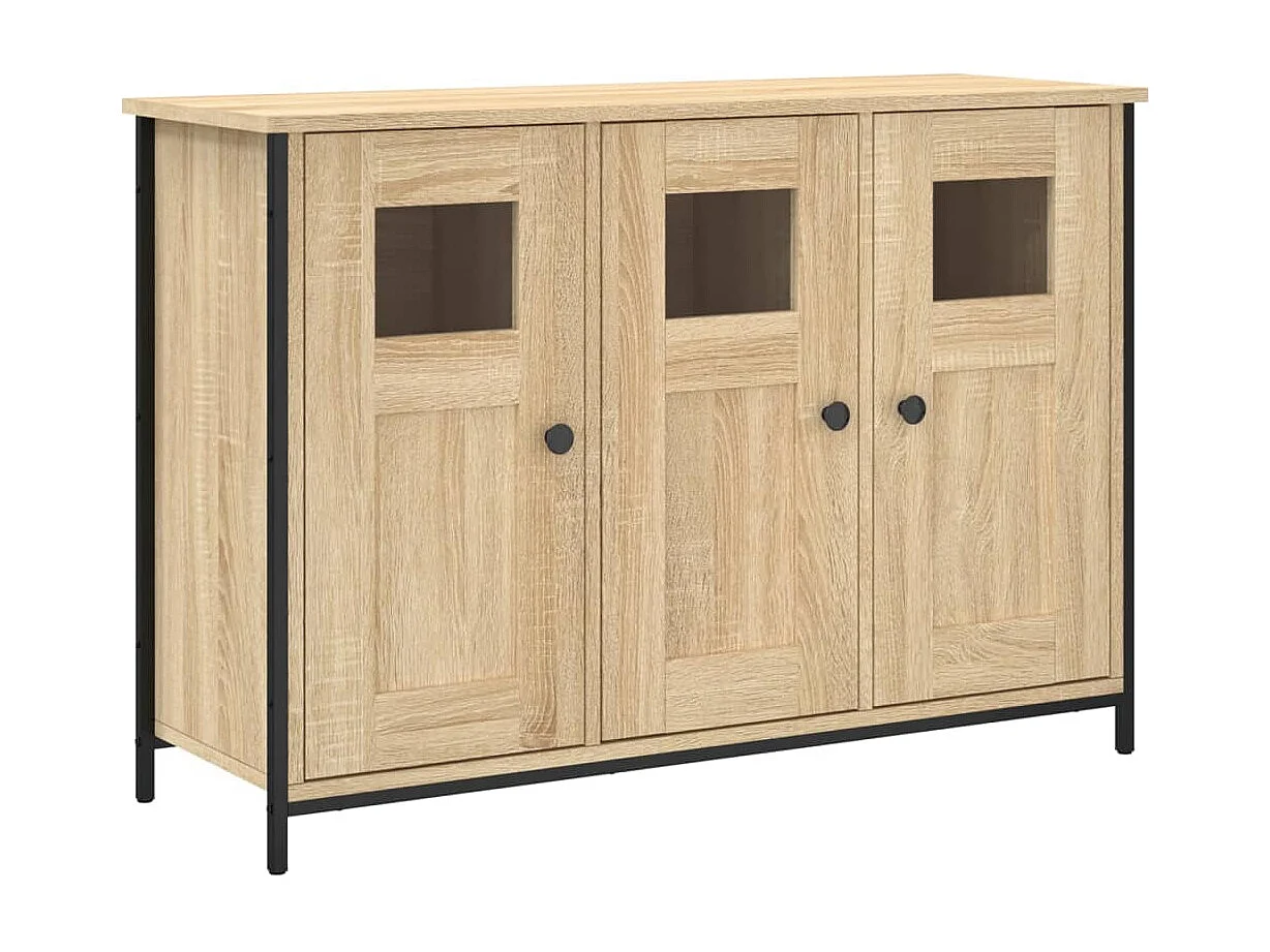Buffet chêne sonoma 100x35x70 bois d'ingénierie