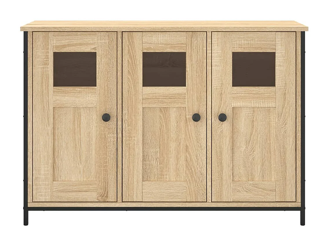 Buffet chêne sonoma 100x35x70 bois d'ingénierie