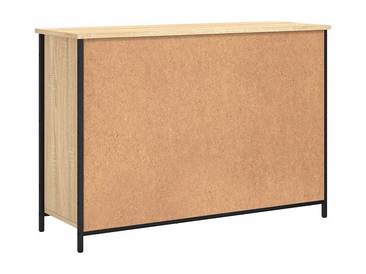 Buffet chêne sonoma 100x35x70 bois d'ingénierie