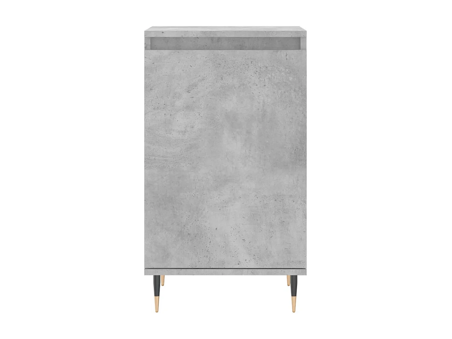 Buffet gris béton 40x35x70 bois d'ingénierie