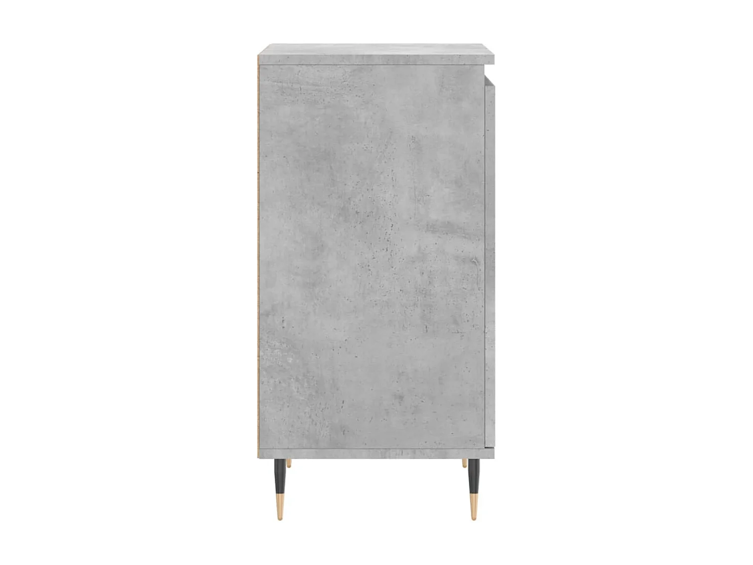 Buffet gris béton 40x35x70 bois d'ingénierie