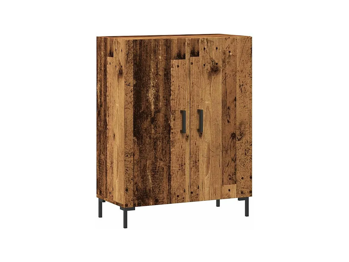 Buffet vieux bois 69,5x34x90 bois d'ingénierie