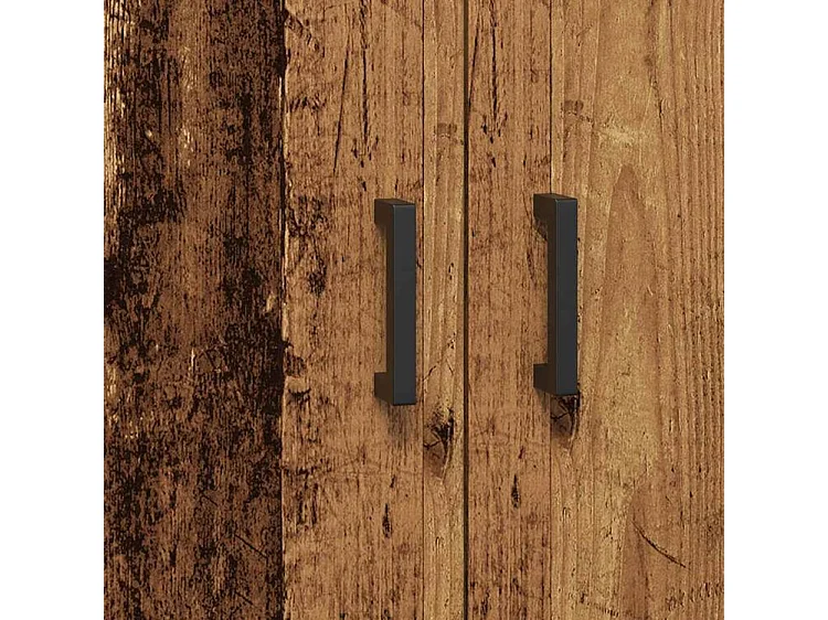 Buffet vieux bois 69,5x34x90 bois d'ingénierie