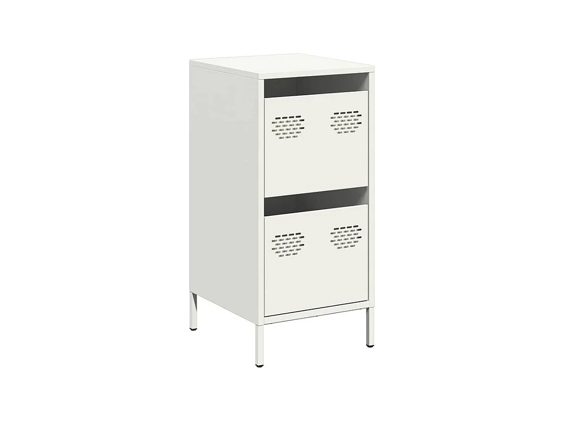 Buffet blanc 35x39x73,5 acier laminé à froid