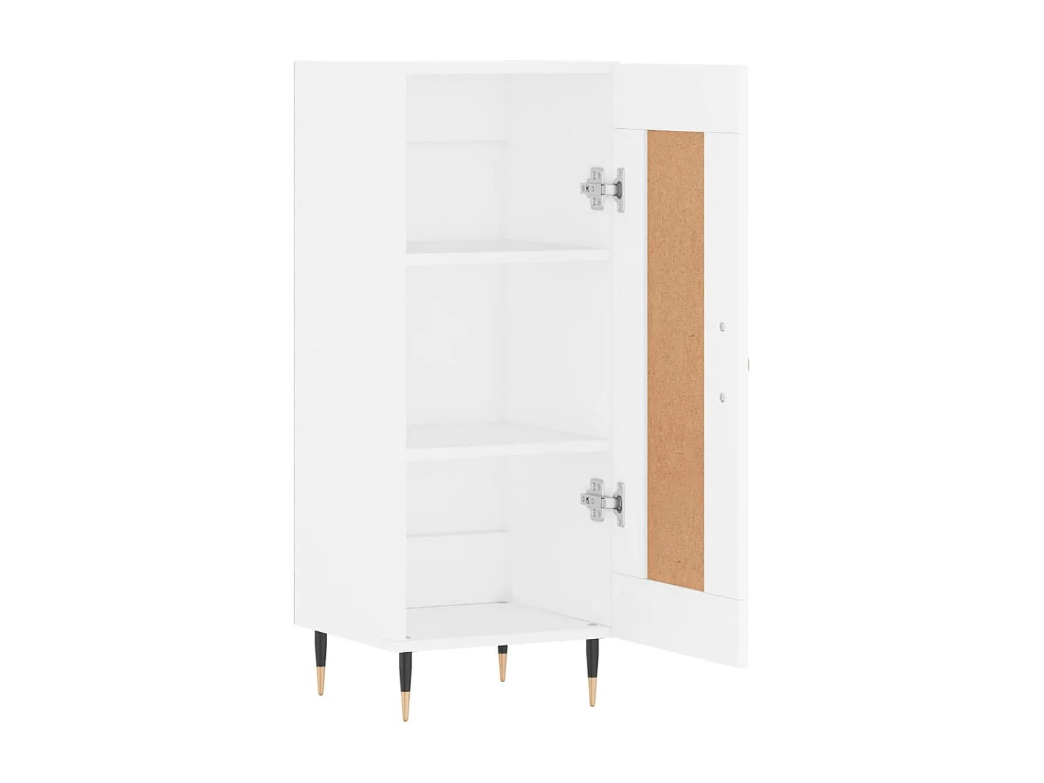 Buffet blanc 34,5x34x90 bois d'ingénierie